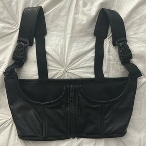 Corset top, punk style